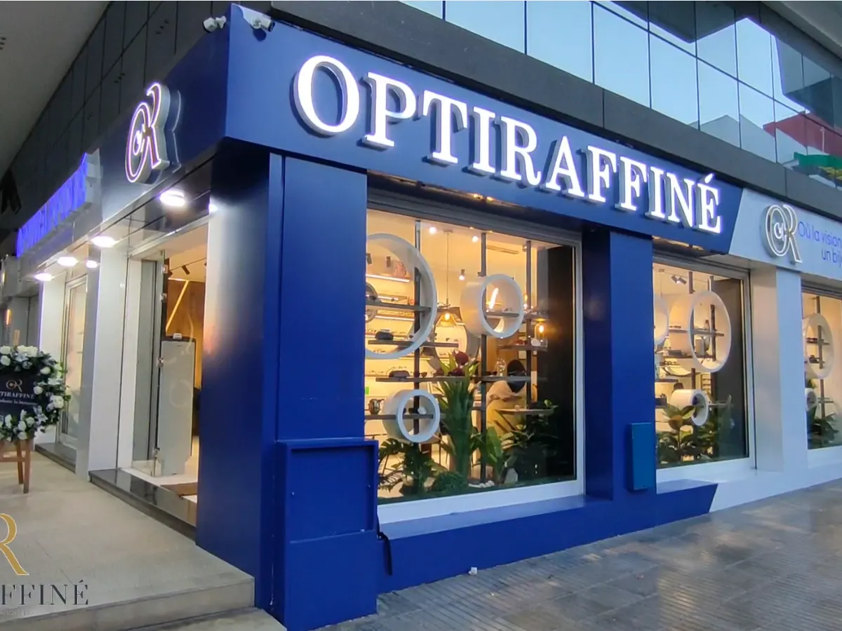 L'univers OptiRaffiné, votre magasin d'optique à Kénitra
